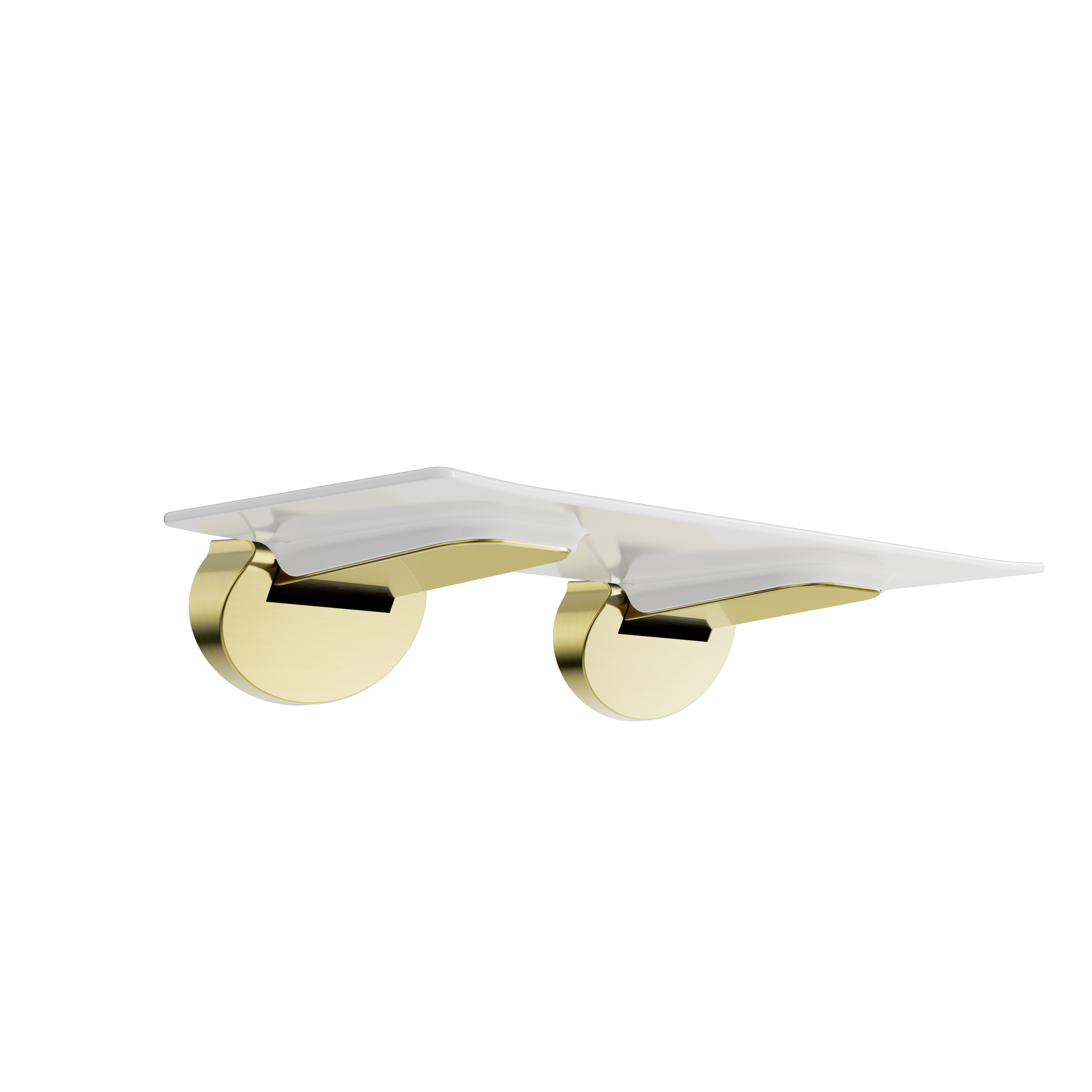 MECCA CARE SHOWER SEAT 960X330MM BRUSHED GOLD