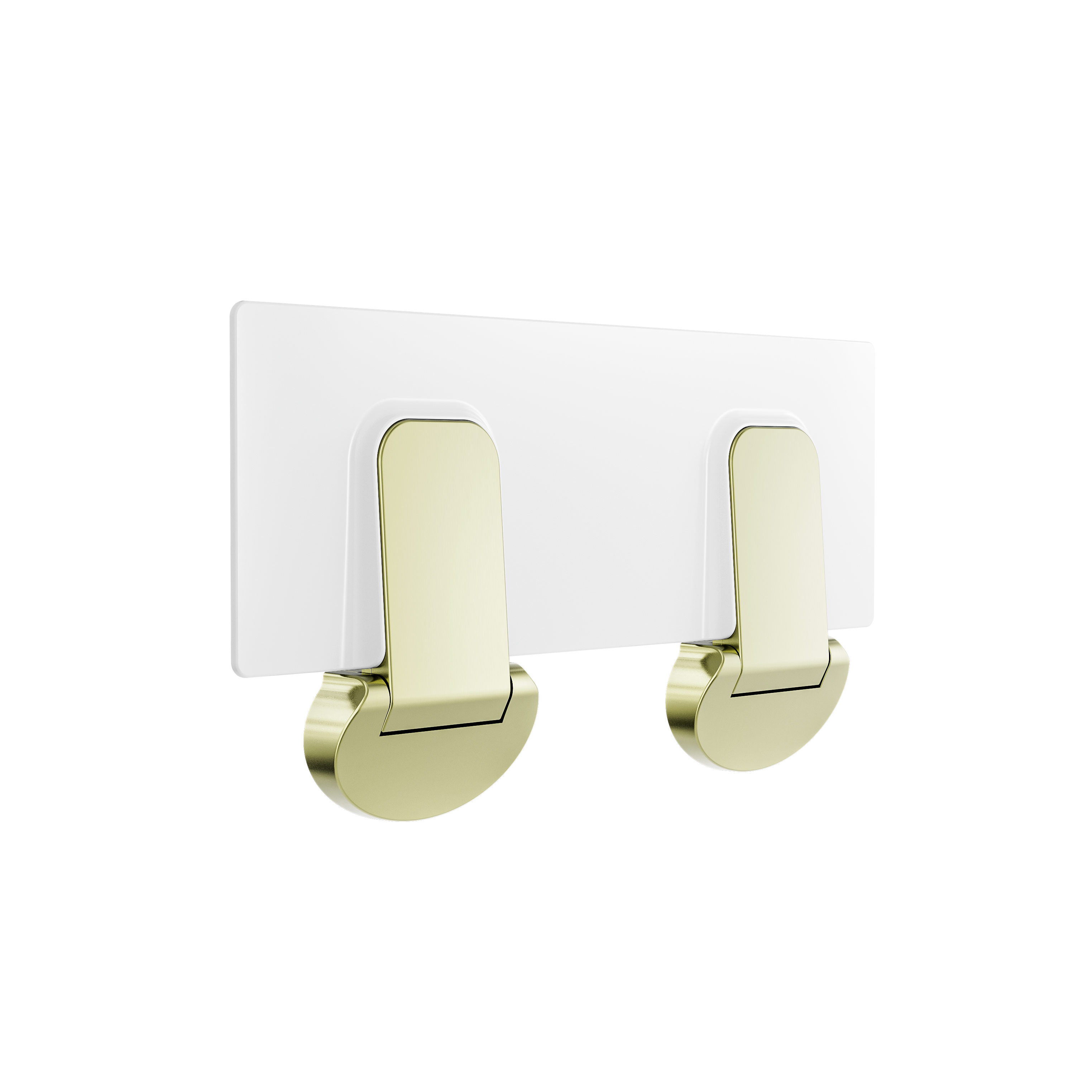 MECCA CARE SHOWER SEAT 960X330MM BRUSHED GOLD