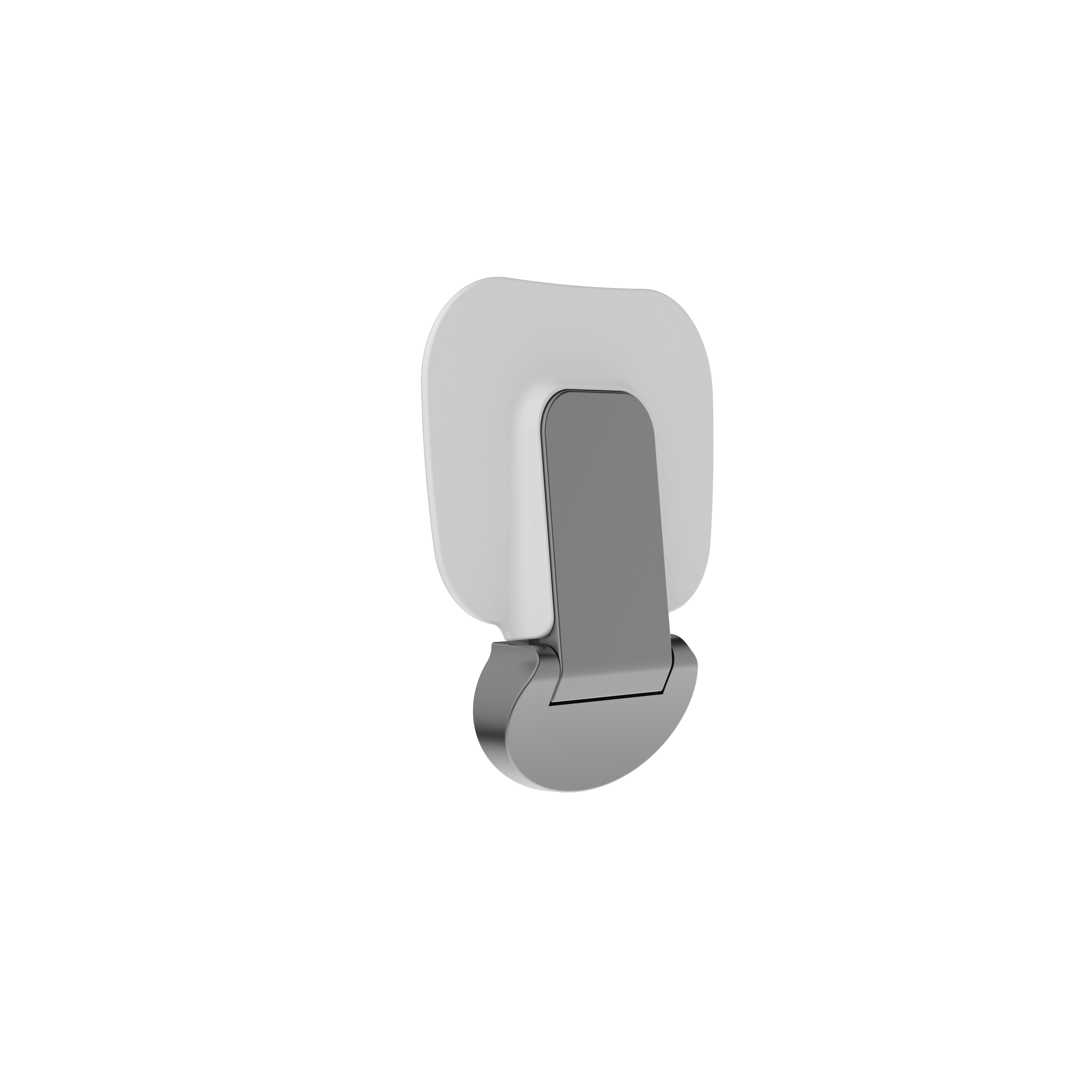 MECCA CARE SHOWER SEAT 400X330MM GUN METAL