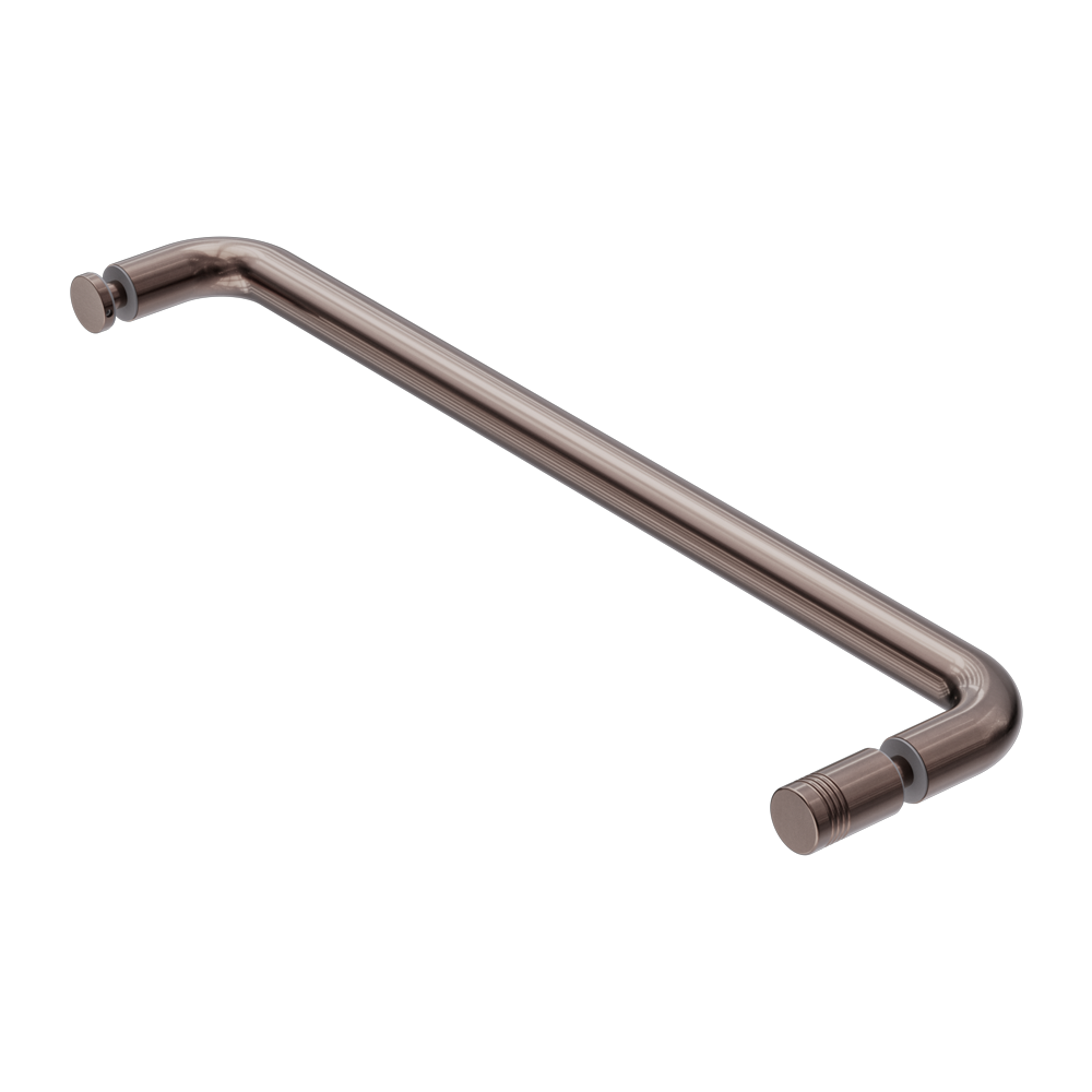TOWEL BAR 500MM BRUSHED BRONZE