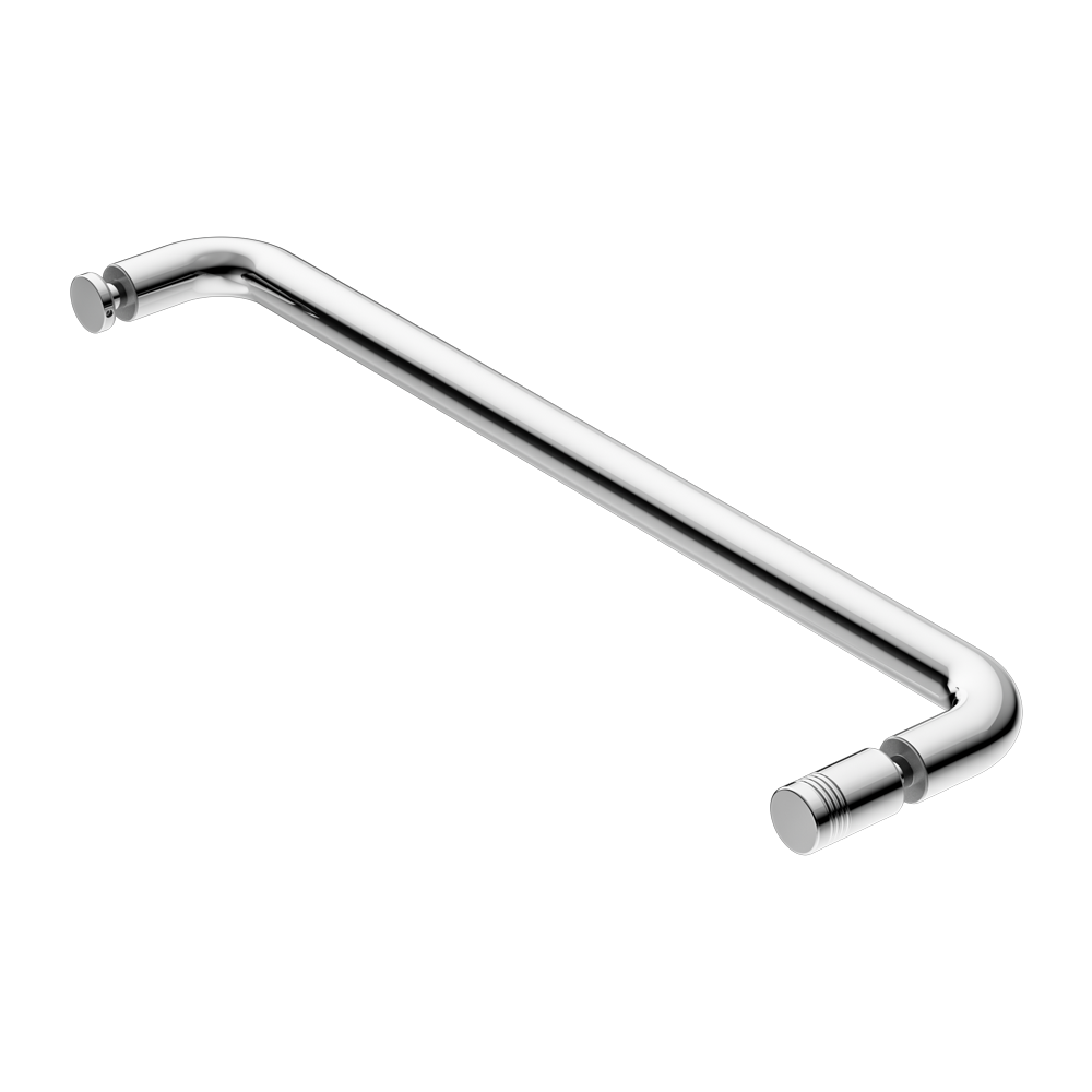 TOWEL BAR 500MM BRUSHED CHROME
