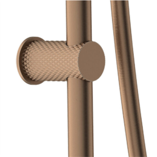 OPAL SHOWER RAIL BRUSHED BRONZE